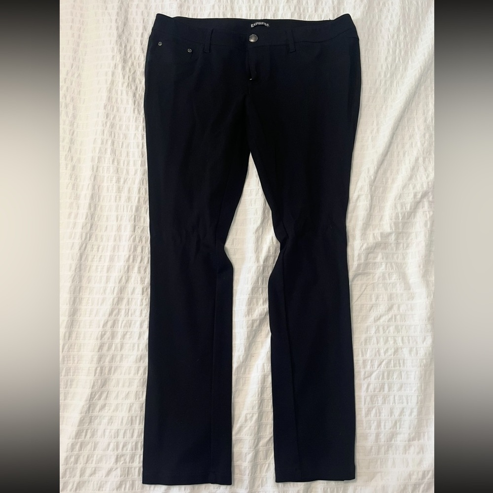 Express Classic Black Trousers